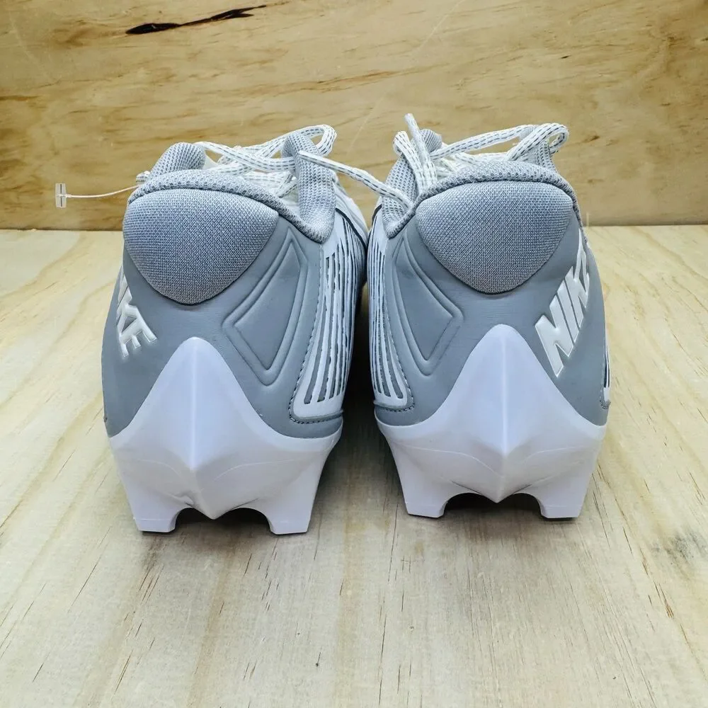 NEW Nike Vapor Edge 360 VC Football Cleats White Silver sz 14 DO6294-100